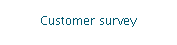 Customer survey